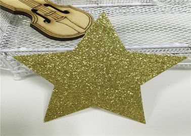 Cina 300gsm Glitter Paper Glitter Banner Huruf 3 &amp;quot;Bintang Tinggi Untuk Spanduk Dekorasi Pesta pemasok