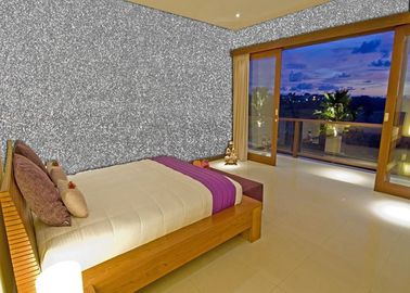 Cina Pu Fine Glitter Fabric Bedroom Glitter Wallpaper Untuk Dinding 54 &amp;quot;Lebar pemasok
