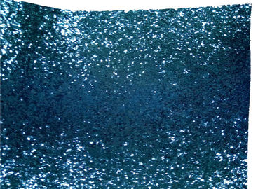 Cina Kain Wallpaper Glitter Biru Muda, Kain PU Backing Glitter Sparkle Fabric pemasok