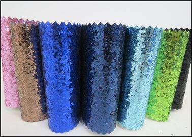Cina 54 &amp;quot;Lebar Glitter Colorful Metallic Glitter Fabric Untuk Wall Paters And Crafts pemasok