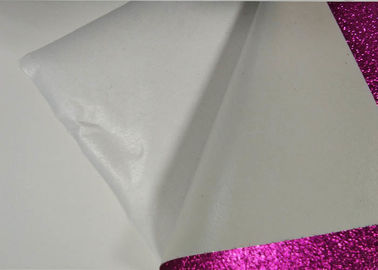 Cina Shiny Fushcia Self Adhesive Glitter Paper 1/128 Glitter Pasir Untuk Memotong Plotter pemasok