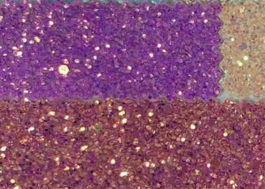 Cina Ktv Wall Paper 3D Shiny Glitter Fabric Multi Warna Campuran Dengan Dukungan Anyaman pemasok