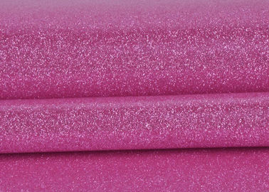 Cina Glitter Sand Material Shiny Glitter Fabric Anak Handmade Dengan Pvc Backing pemasok