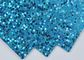 Cina Light Blue Sparkle Glitter Paper, Dekorasi Dinding Warna Kertas Glitter Kustom eksportir