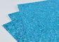 Light Blue Sparkle Glitter Paper, Dekorasi Dinding Warna Kertas Glitter Kustom pemasok