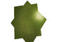 300g Green Glitter Paper, Scrapbooking Glitter Cardstock Dua Sisi pemasok
