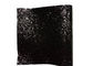 PU Tekstil Chunky Glitter Fabric Wall Coverings Hitam Wallpaper 25cm * 138cm pemasok