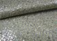 Foil Plain Polyester Glitter Mesh Kain Peregangan Untuk Membuat Sepatu Tas Kertas Dinding pemasok