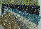 Diamond Chunky Glitter Sparkle Fabric, Kain Dinding Dekoratif Glitter pemasok