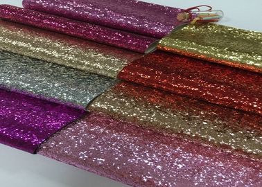 Cina Salon Dekorasi Wallpaper Glitter Fabric Roll Pu Aritificial Leather pabrik