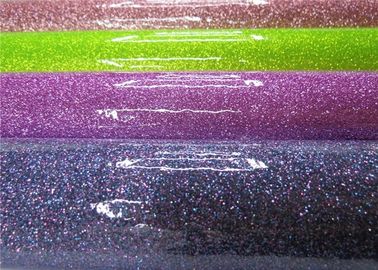 Cina Chunky Customized Colorful Glitter Pvc Fabric Handfeeling Lembut Untuk Dinding Latar Belakang TV Distributor