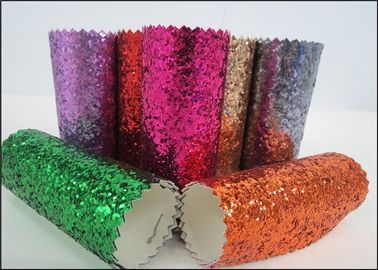Cina Berlian Dekorasi Wallpaper Chunky Glitter Fabric Wear Resisting pabrik